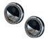 Headlamp 7" LED Black (pair) with Indicator - RHD - LL1905IND - Wipac